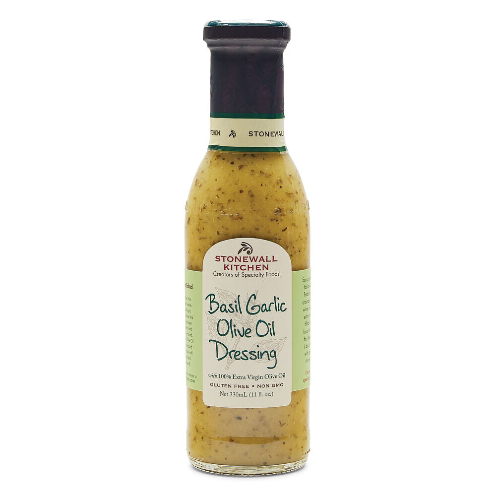 Stonewall Kitchen Basil Garlic Olive Oil Dressing – Atlanta Grill Company