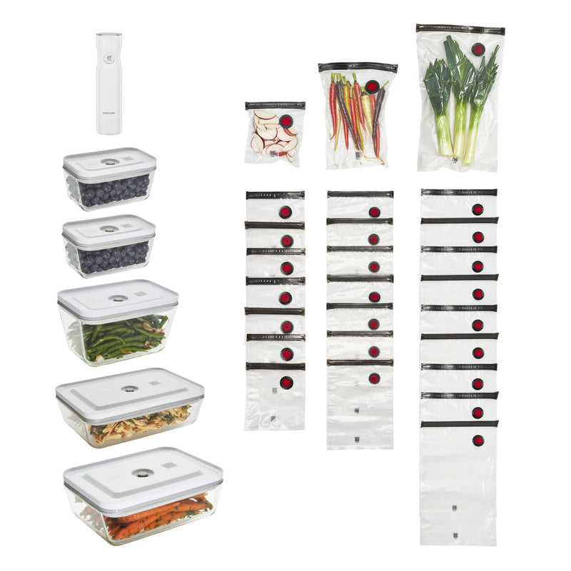 Load image into Gallery viewer, ZWILLING Fresh & Save Glass Vacuum Starter Set (32-Pc) *Flash Sale