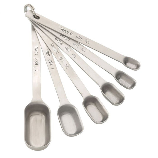 HIC Kitchen Spice Measuring Spoons, 6 pc set