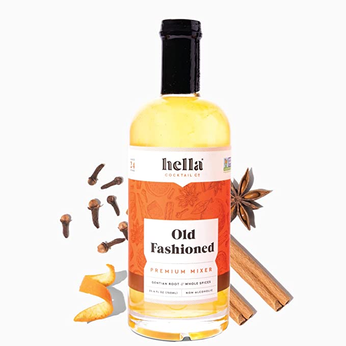 Hella Cocktail Co. Old Fashioned Premium Cocktail Mixer Atlanta Grill