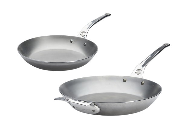 Load image into Gallery viewer, de Buyer MINERAL B PRO Carbon Steel Performance Pair Set