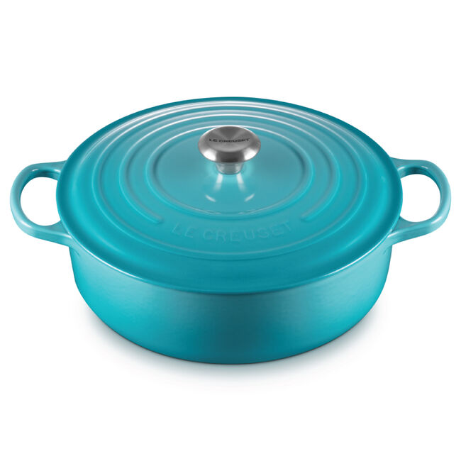 Load image into Gallery viewer, Le Creuset Signature Round Wide Dutch Oven 6 3/4 qt.