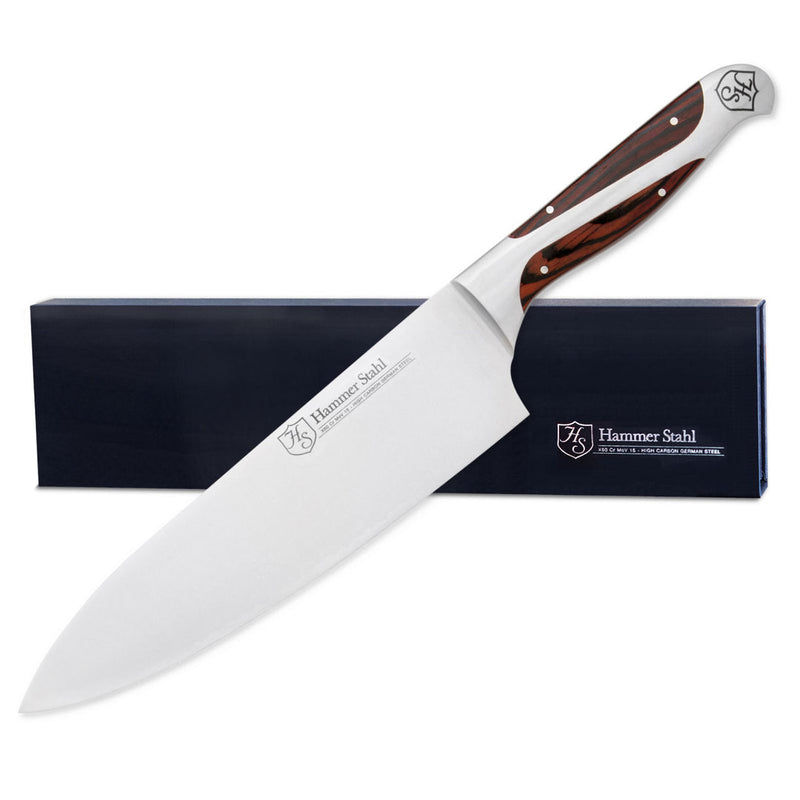 Load image into Gallery viewer, Hammer Stahl 8&quot; Chef Knife
