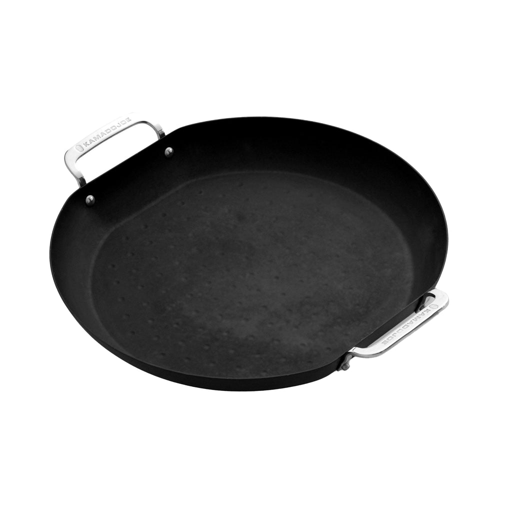 Bayou Classic Flat Bottom Steel Wok