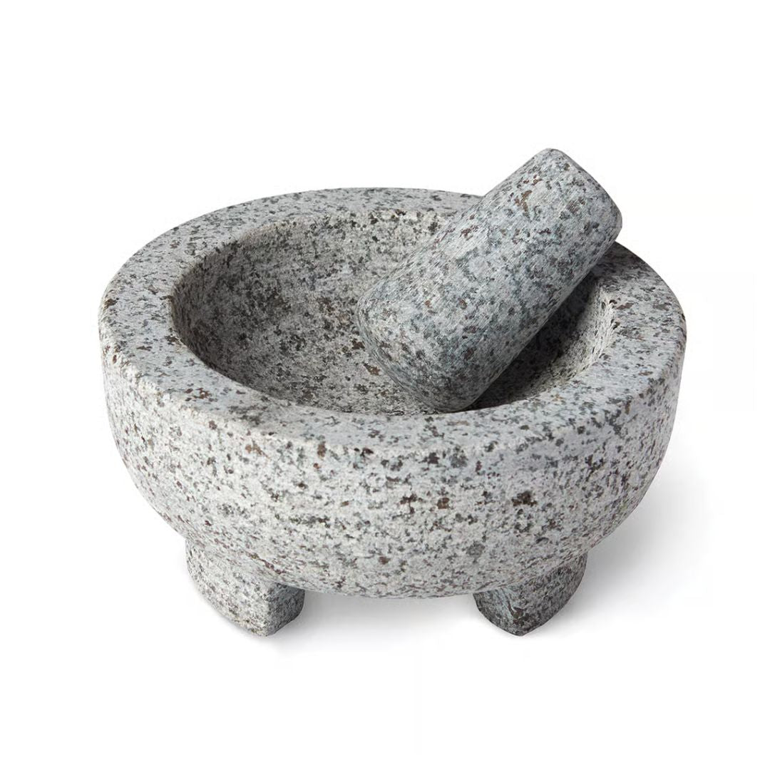 Fox Run Molcajate Granite Mortar & Pestle – Atlanta Grill Company