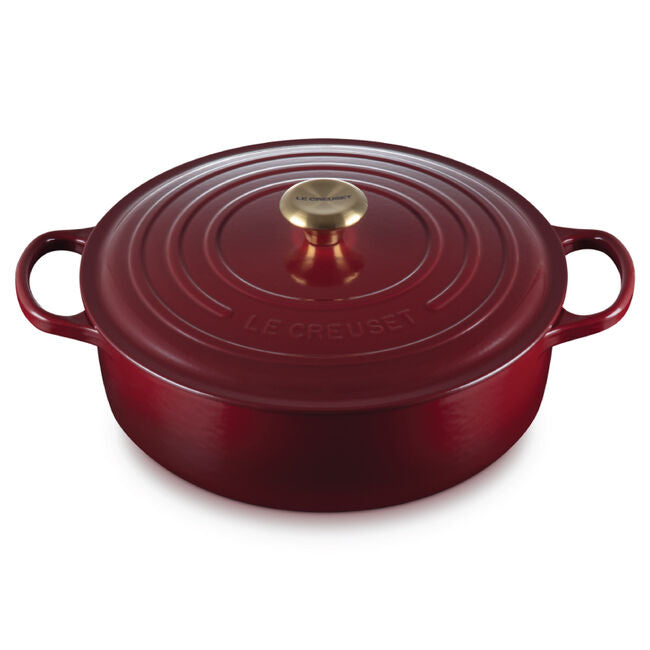 Load image into Gallery viewer, Le Creuset Signature Round Wide Dutch Oven 6 3/4 qt.