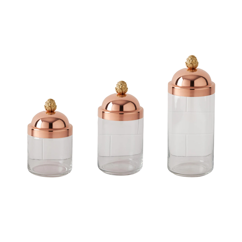 Load image into Gallery viewer, Ruffoni 3-pc Kitchen Jar Set 99142