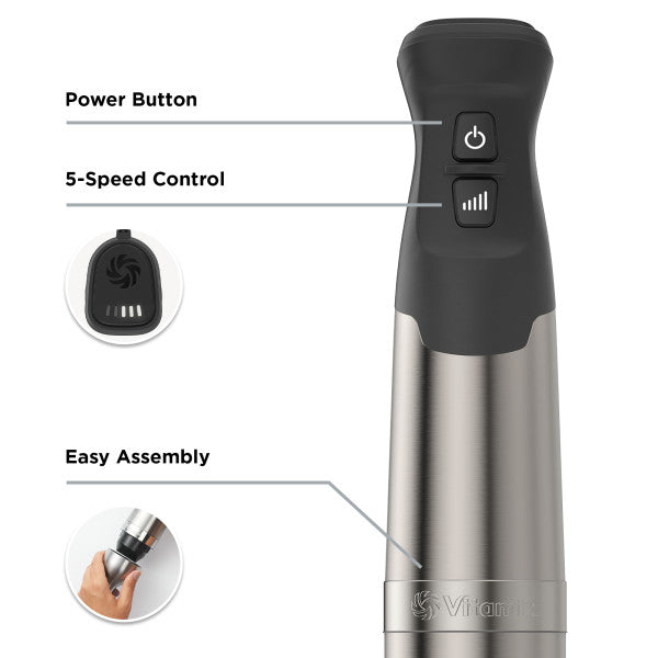 Load image into Gallery viewer, Vitamix 5-Speed Immersion Blender 3-Piece Bundle