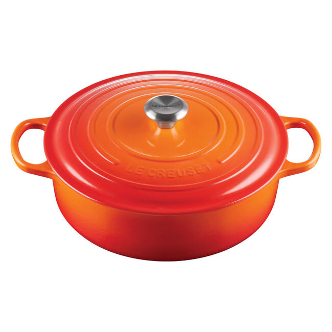 Load image into Gallery viewer, Le Creuset Signature Round Wide Dutch Oven 6 3/4 qt.