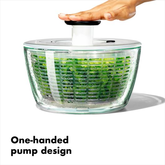 Load image into Gallery viewer, OXO Glass Salad Spinner
