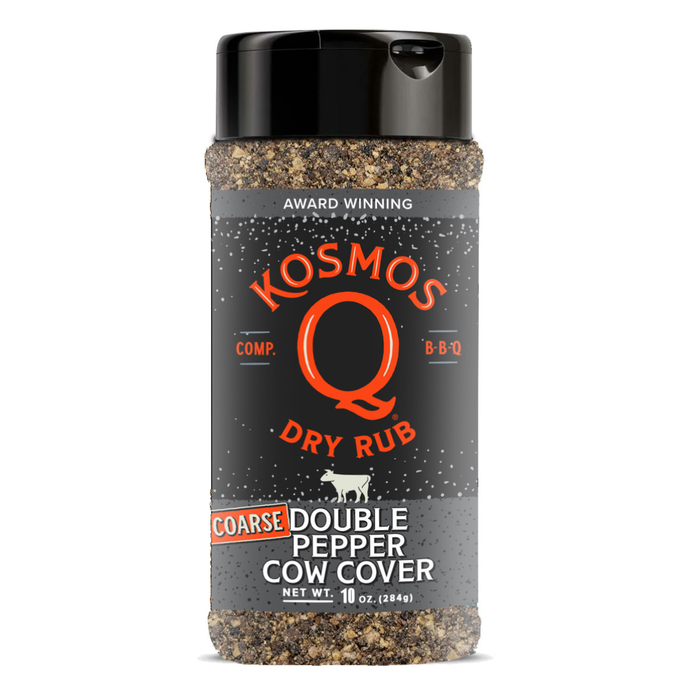Kosmo's Q: Double Peper Coarse Cow Cover Rub