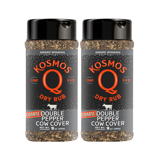 Kosmo's Q: Double Peper Coarse Cow Cover Rub