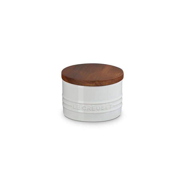 Load image into Gallery viewer, Le Creuset Salt Cellar with Wood Lid 7 oz.