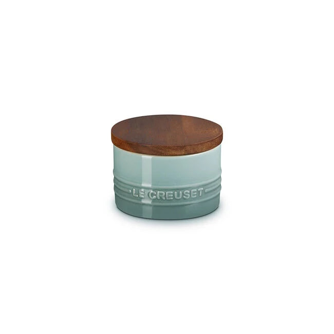 Load image into Gallery viewer, Le Creuset Salt Cellar with Wood Lid 7 oz.
