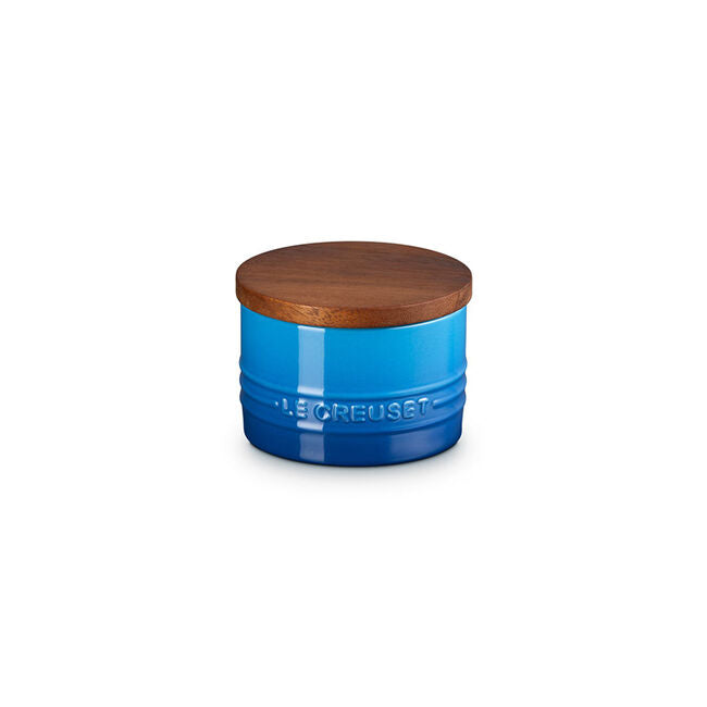 Load image into Gallery viewer, Le Creuset Salt Cellar with Wood Lid 7 oz.