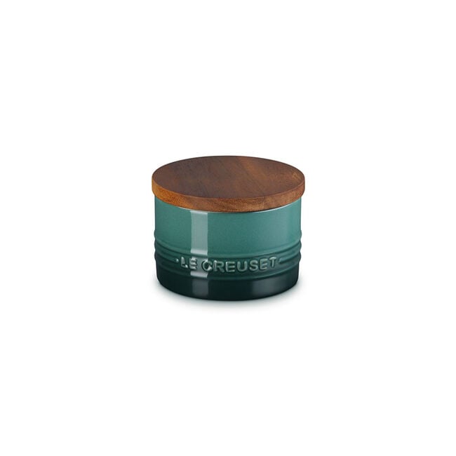 Load image into Gallery viewer, Le Creuset Salt Cellar with Wood Lid 7 oz.