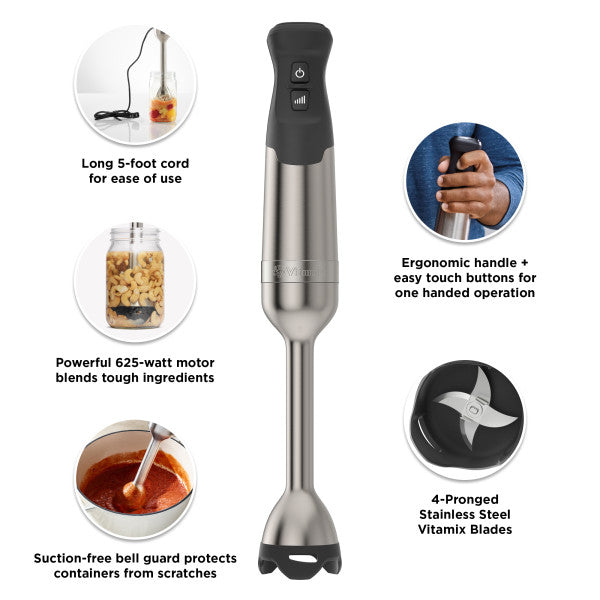 Load image into Gallery viewer, Vitamix 5-Speed Immersion Blender 3-Piece Bundle