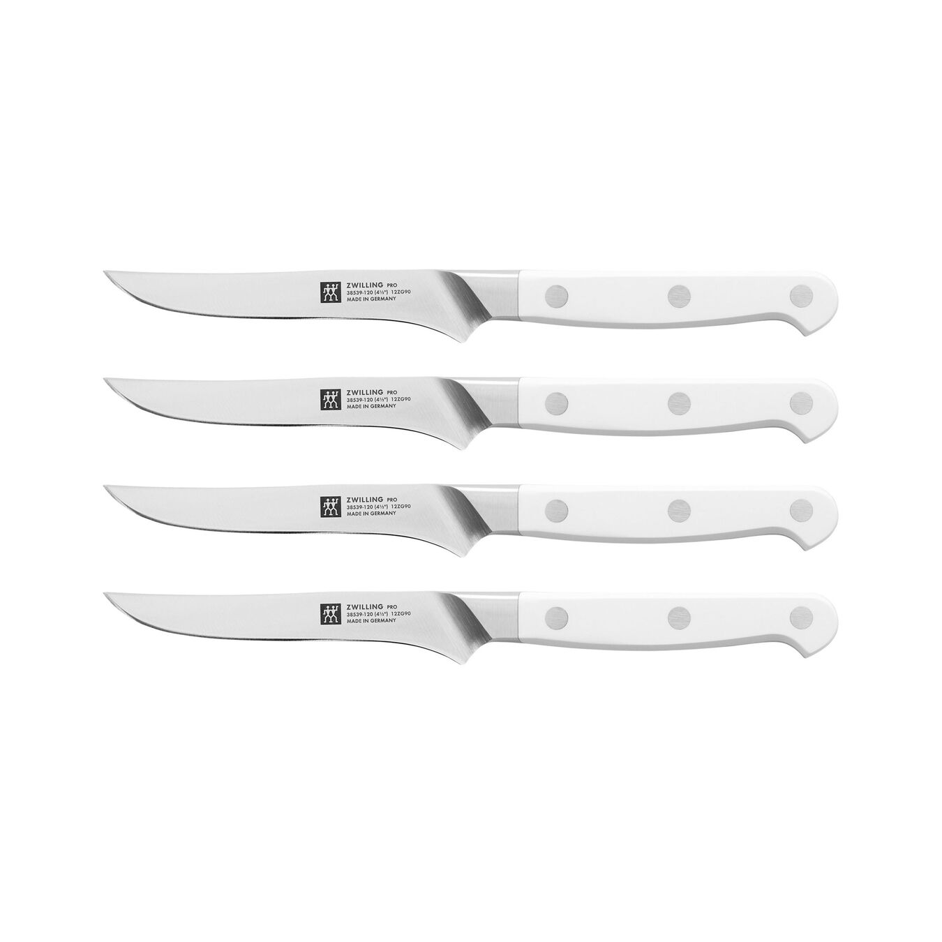 Zwilling Pro Le Blanc 4-Piece Steak Knife Set – Atlanta Grill Company