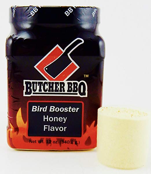 Butcher BBQ Bird Booster Honey Flavor 12oz.