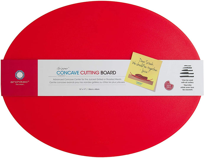 Architec® Poly Gripper Concave Cutting Board