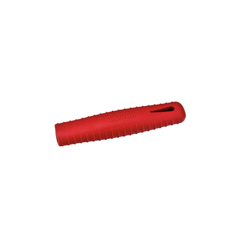 Lodge Carbon-Steel Skillet Handle Holder, Red Silicone