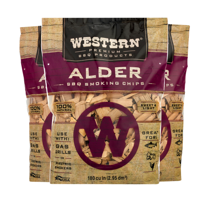 Western Alder Wood BBQ Smoking Chips