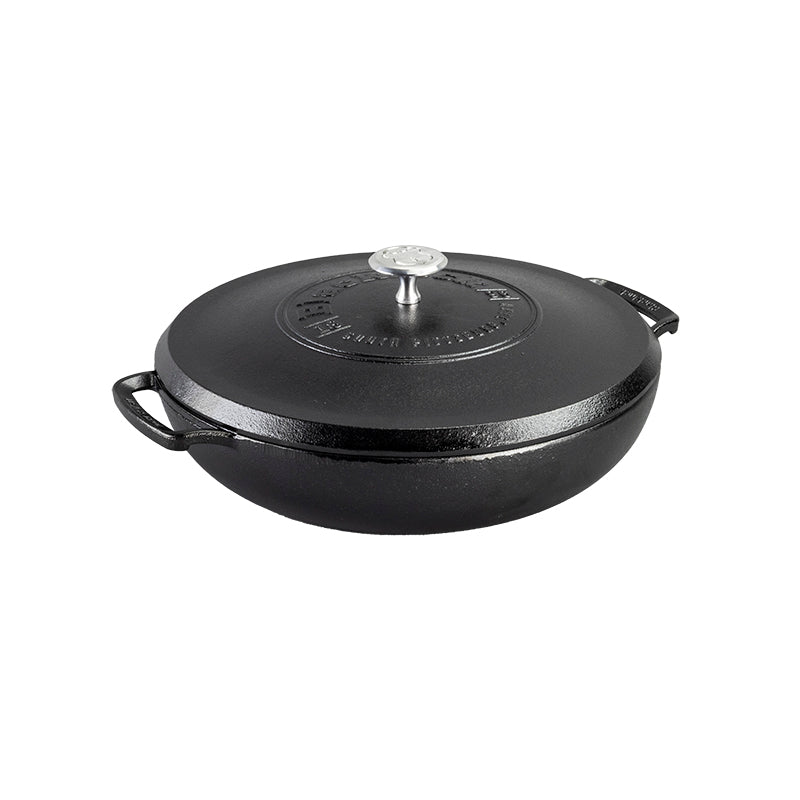 Lodge - Blacklock 49 - 4 Quart Deep Skillet With Lid