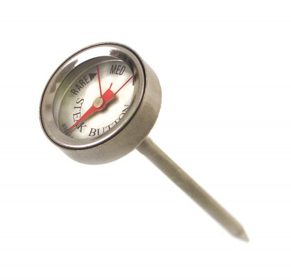 Grill Pro Mini Meat Thermometers with Bezels, 4 Pack