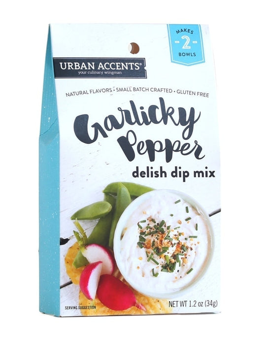 Urban Accents: Garlicky Pepper Dip Mix