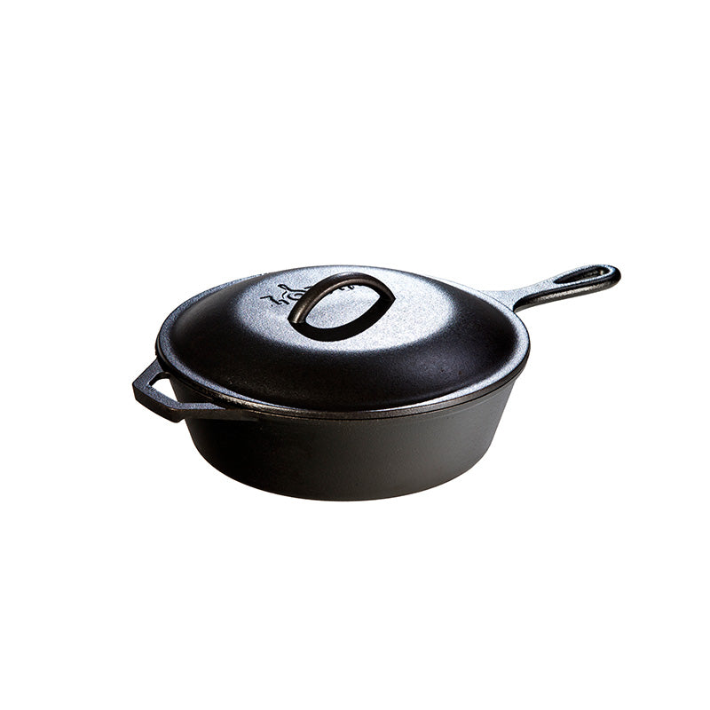 Lodge 10.5 Inch Cast Iron Combo Cooker