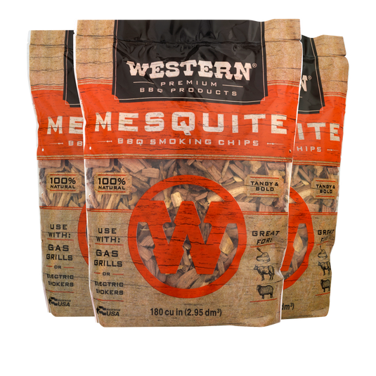 Western Mesquite Wood BBQ Smoking Chips