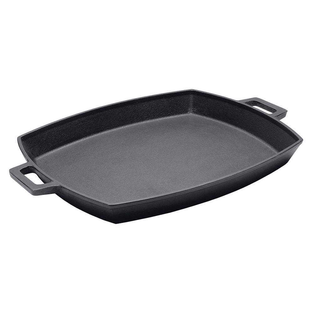 Bayou Classic Cast Iron Shallow Pan (Bacon Pan) – Atlanta Grill