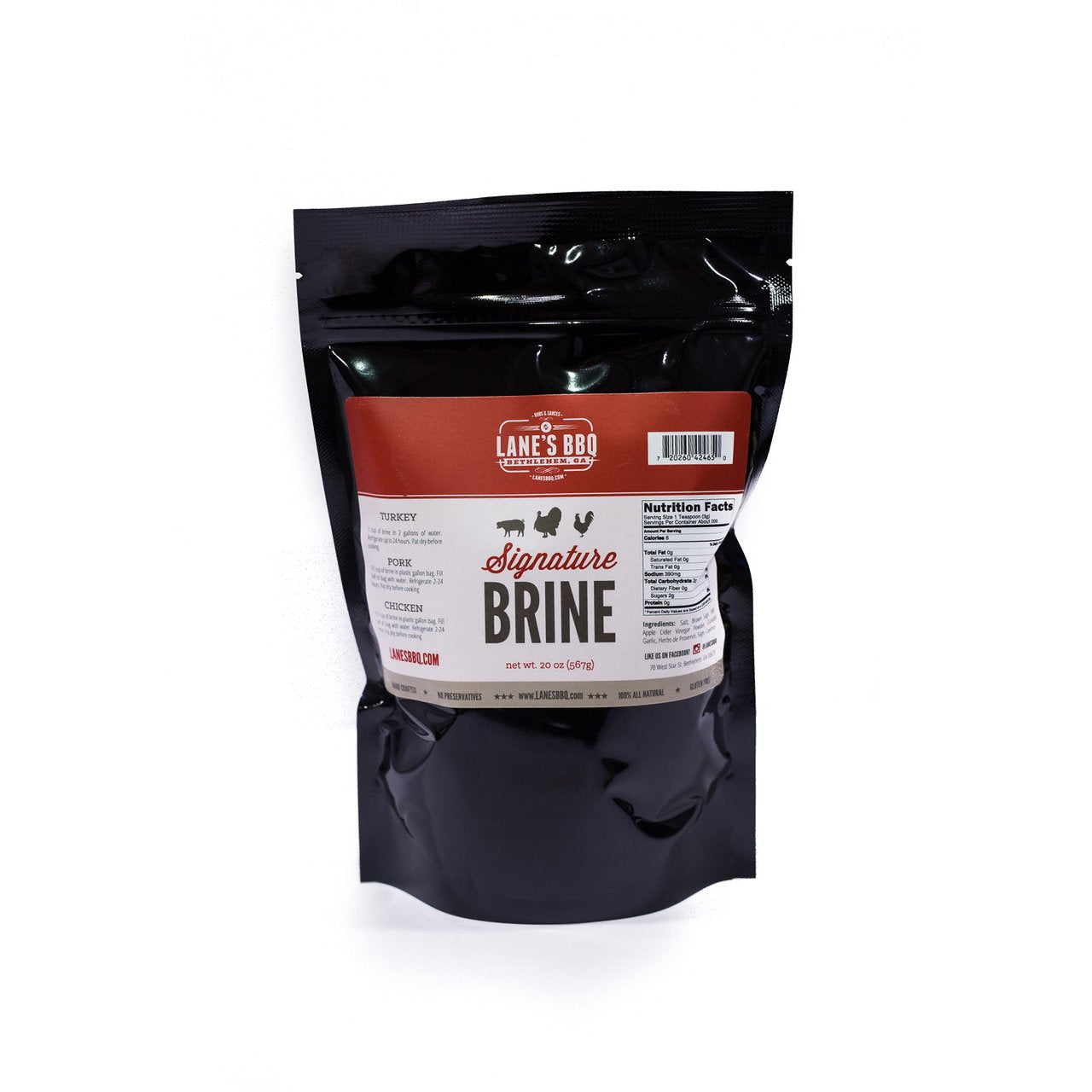 Lane's Ultimate Turkey Brine Kit with Brine Bag Included