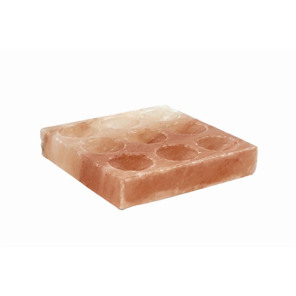 The Charcoal Companion Himalayan Salt Block, 8 x 12 x 1.5