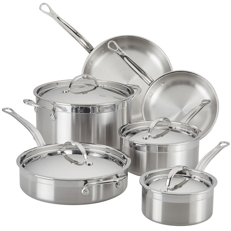 Load image into Gallery viewer, Hestan ProBond Forged Stainless Steel Ultimate Set, 10-Piece
