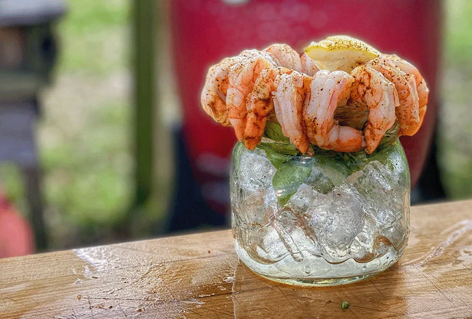 Shrimp Cocktail (Kamado Joe)