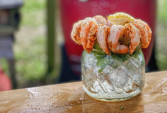 Shrimp Cocktail (Kamado Joe)