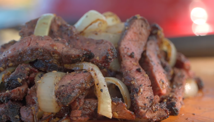 Flat Iron Steak and Onions | Chef Eric Recipe