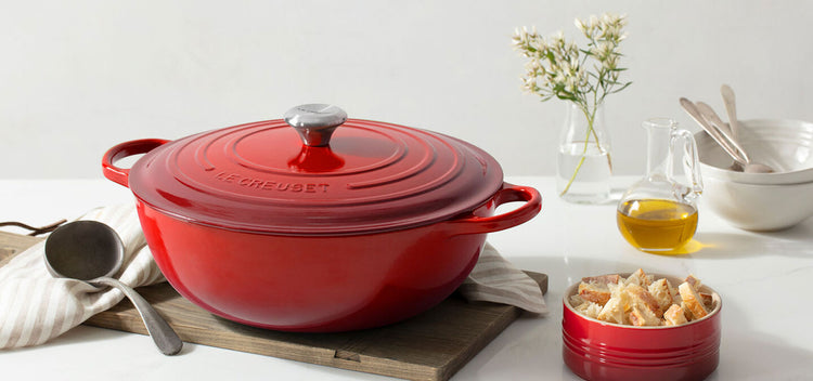Shop Lodge's Enameled Cast Iron Pan for 25% Off at