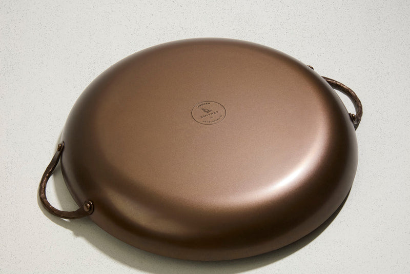 Load image into Gallery viewer, Smithey Ironware Carbon Steel Paella Pan
