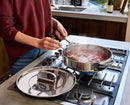Load image into Gallery viewer, Joseph Joseph Space Steel Folding Handle 3.5Qt. Sauté Pan &amp; Lid
