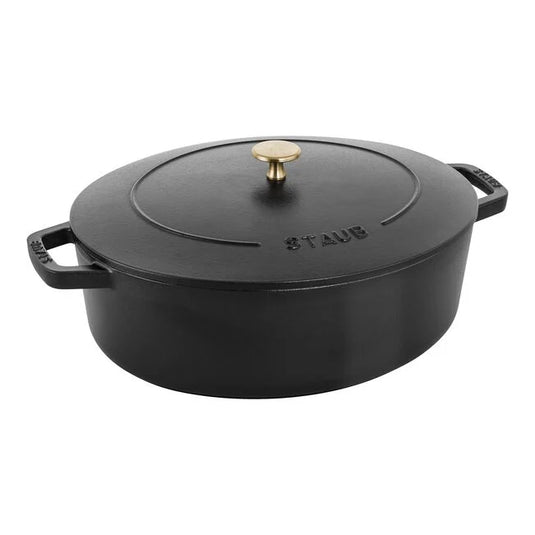 Staub QT Wide Oval Dutch Oven – Atlanta Grill Company