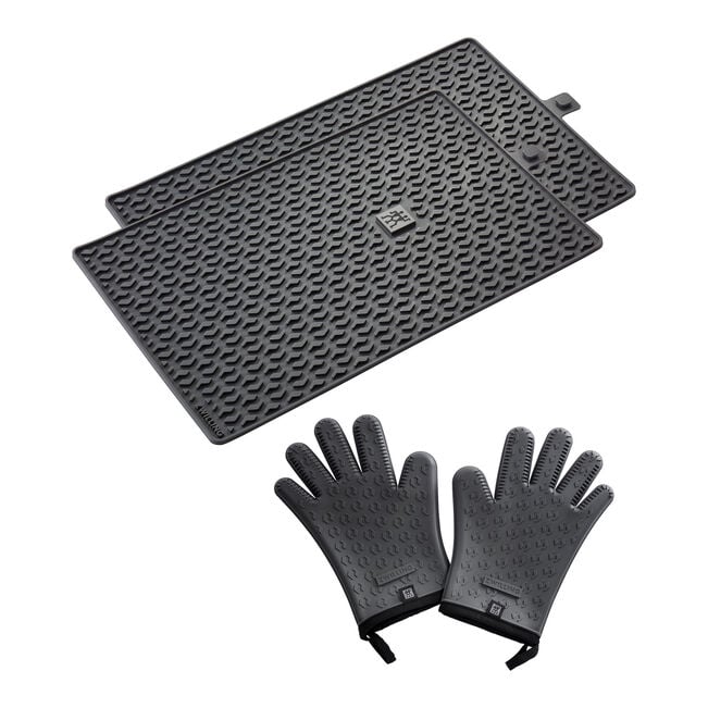 Load image into Gallery viewer, ZWILLING BBQ+ 3-pc Mat and Gloves Set
