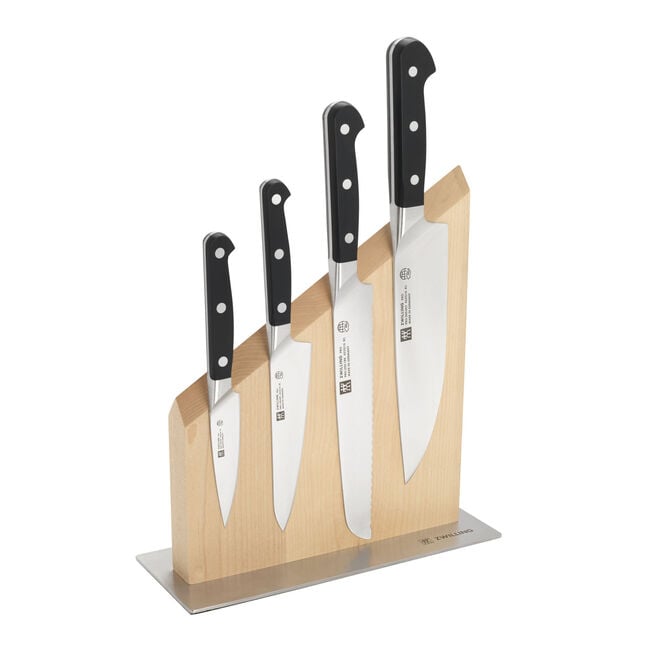 Zwilling Pro 5pc Magnetic Knife Block Set