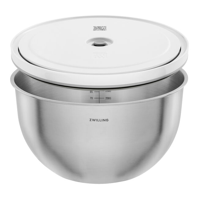 Load image into Gallery viewer, ZWILLING Fresh &amp; Save Vacuum bowl set S/M/L / 6-pc, stainless steel, silver-white *Flash Sale
