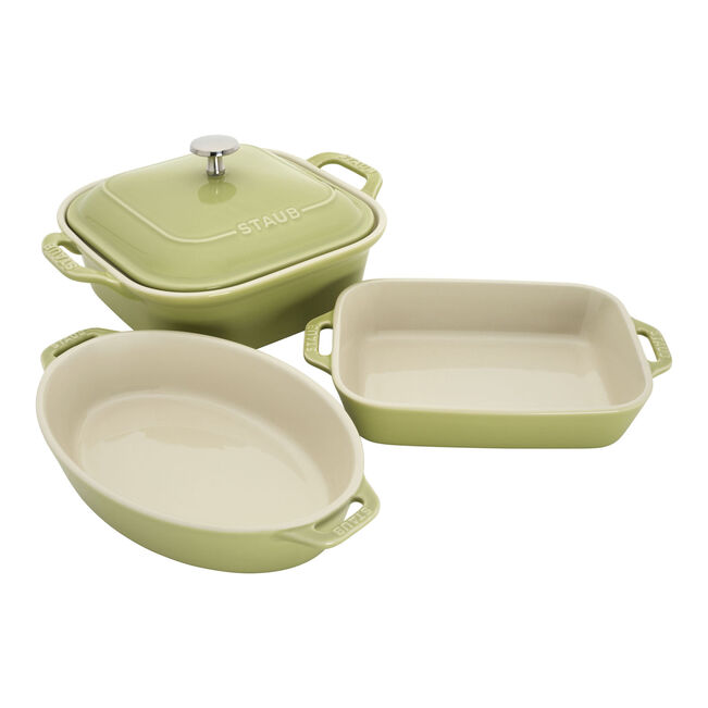 Load image into Gallery viewer, Staub 4-Piece Mixed Baking Dish Set ** Flash Sale
