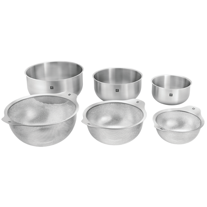 ZWILLING 6-pc Stainless Steel Nesting Bowls