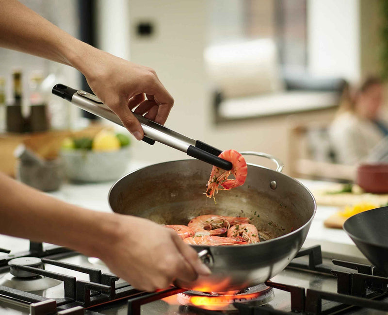 Load image into Gallery viewer, Joseph Joseph Elevate™ Fusion 2-piece Stainless-steel Tong Set
