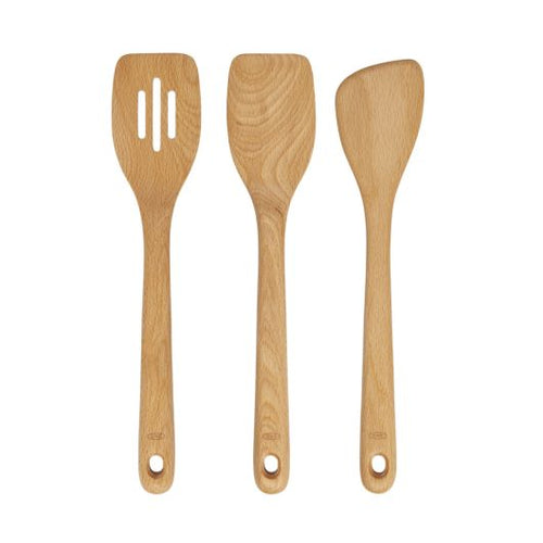 OXO 3-Piece Wooden Turner Set