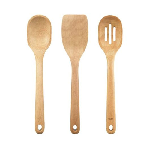 OXO 3-Piece Wooden Utensil Set